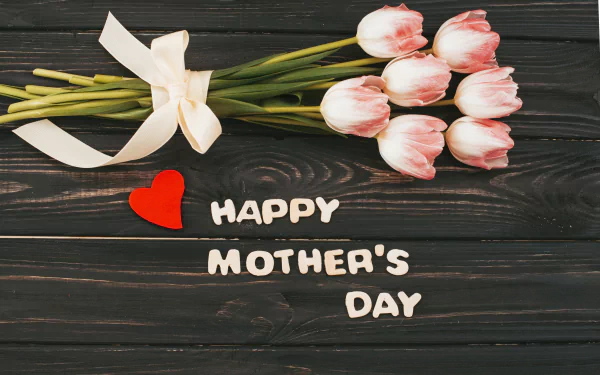 tulip flower Happy Mother's Day holiday Mother's Day HD Desktop Wallpaper | Background Image