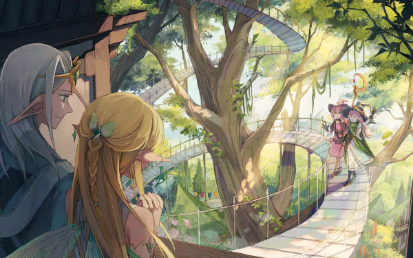 Anime Pixiv Fantasia Last Saga HD Desktop Wallpaper | Background Image