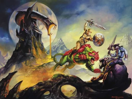 Comic He-man HD Desktop Wallpaper | Background Image