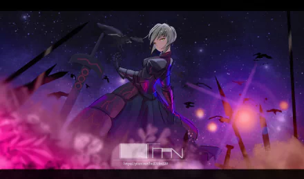 Artoria Pendragon (Alter) Anime Fate/Grand Order HD Desktop Wallpaper | Background Image