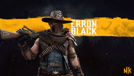Erron Black video game Mortal Kombat 11 HD Desktop Wallpaper | Background Image
