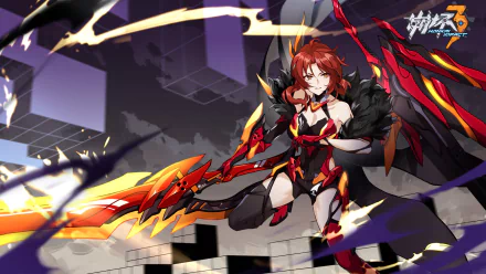 Murata Himeko video game Honkai Impact 3rd HD Desktop Wallpaper | Background Image