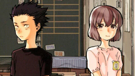 Shouya Ishida Shouko Nishimiya Anime A Silent Voice HD Desktop Wallpaper | Background Image