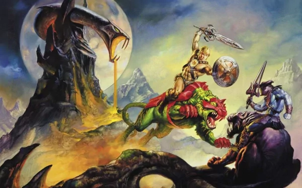 Comic He-man HD Desktop Wallpaper | Background Image