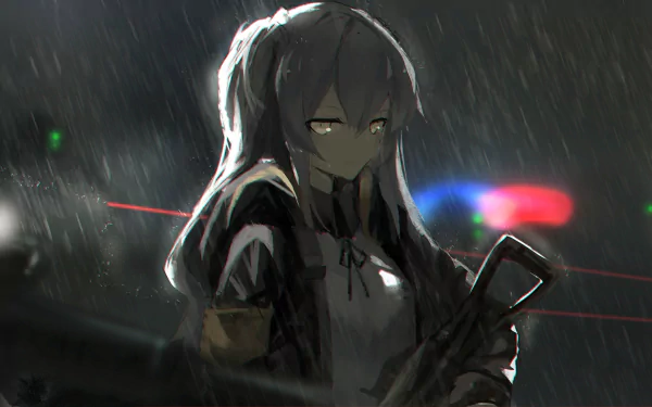 UMP45 (Girls Frontline) video game Girls Frontline HD Desktop Wallpaper | Background Image
