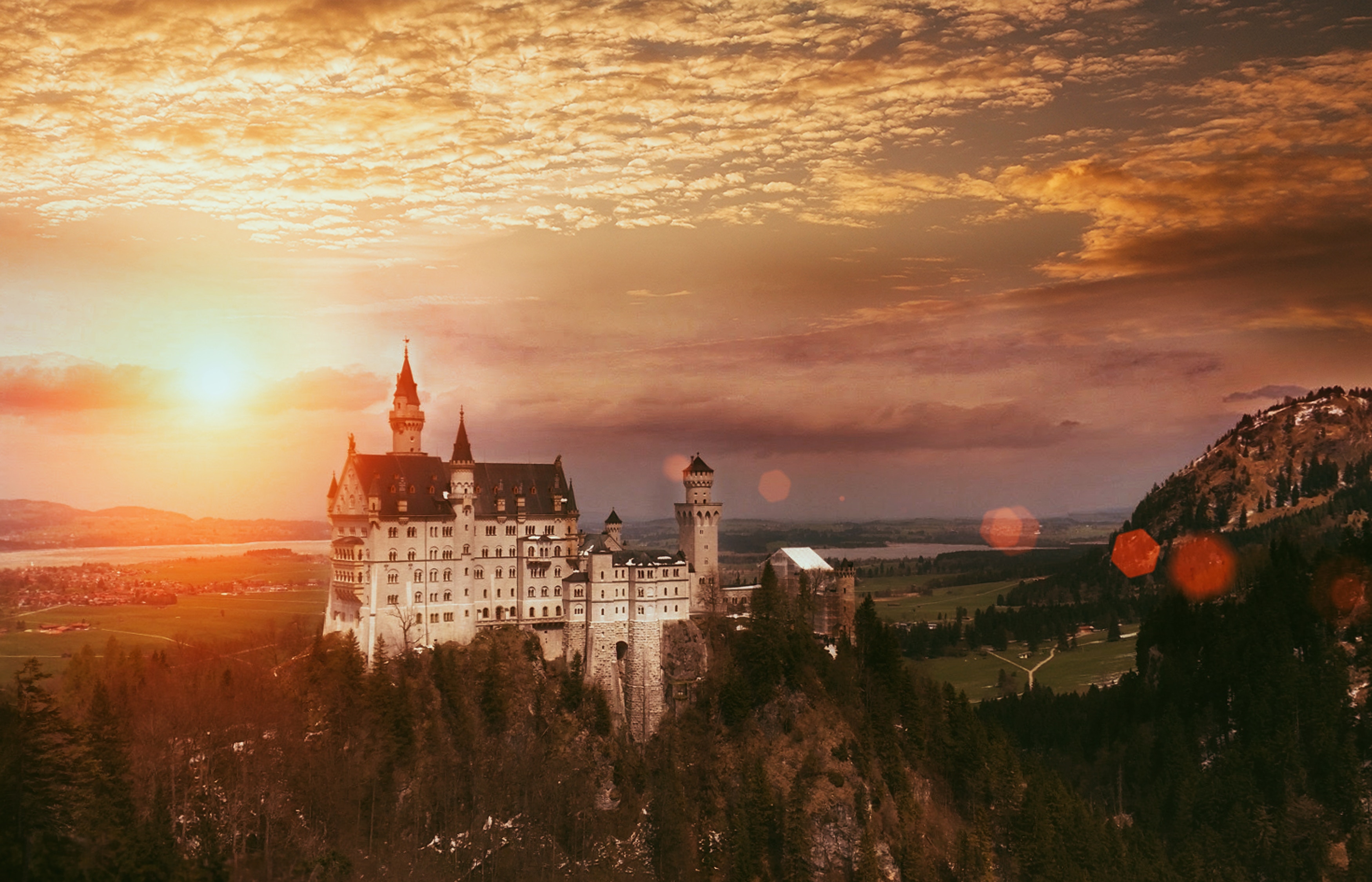 Neuschwanstein Castle HD Wallpaper