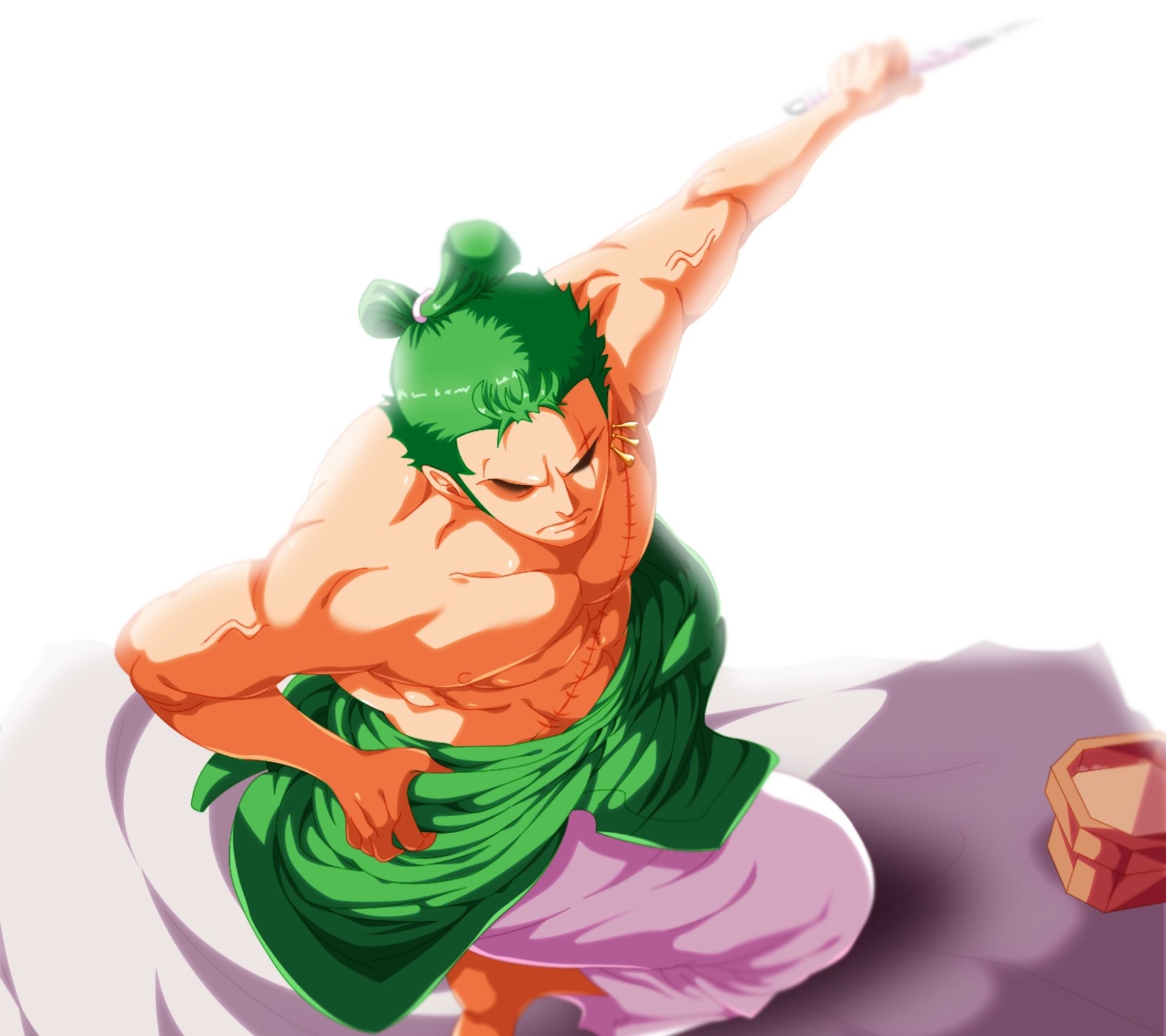 Download Roronoa Zoro Anime One Piece HD Wallpaper by Andres Valdes