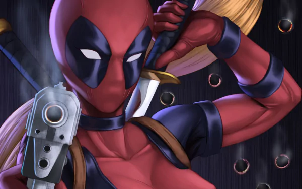 Comic Lady Deadpool HD Desktop Wallpaper | Background Image